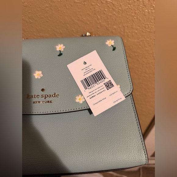 Kate spade daisy flower embroidered purse - Picture 8 of 9